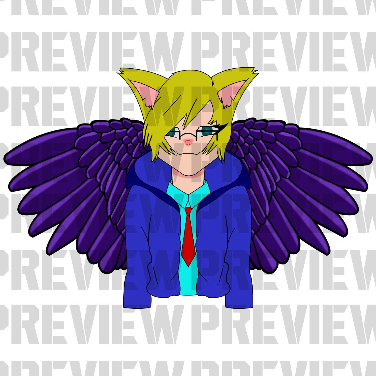 Miki VTuber Model Static